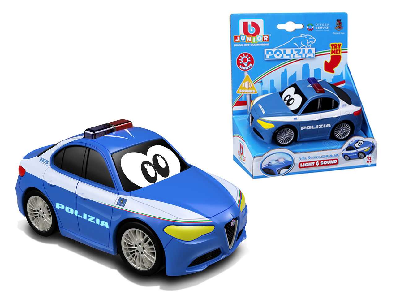 BURAGO JUNIOR - ALFA ROMEO, GIULIA POLIZIA